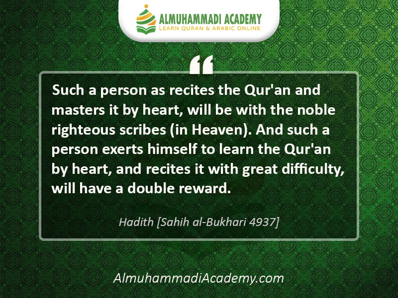 Hadith About Benefits of Reading Quran and Memorizing it