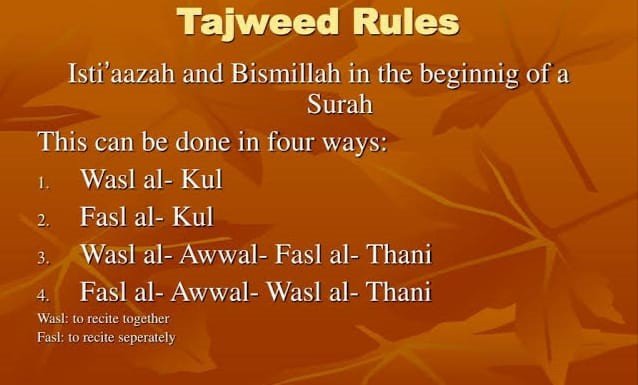 Tajweed Rules