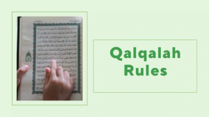 Rules of Qalqalah