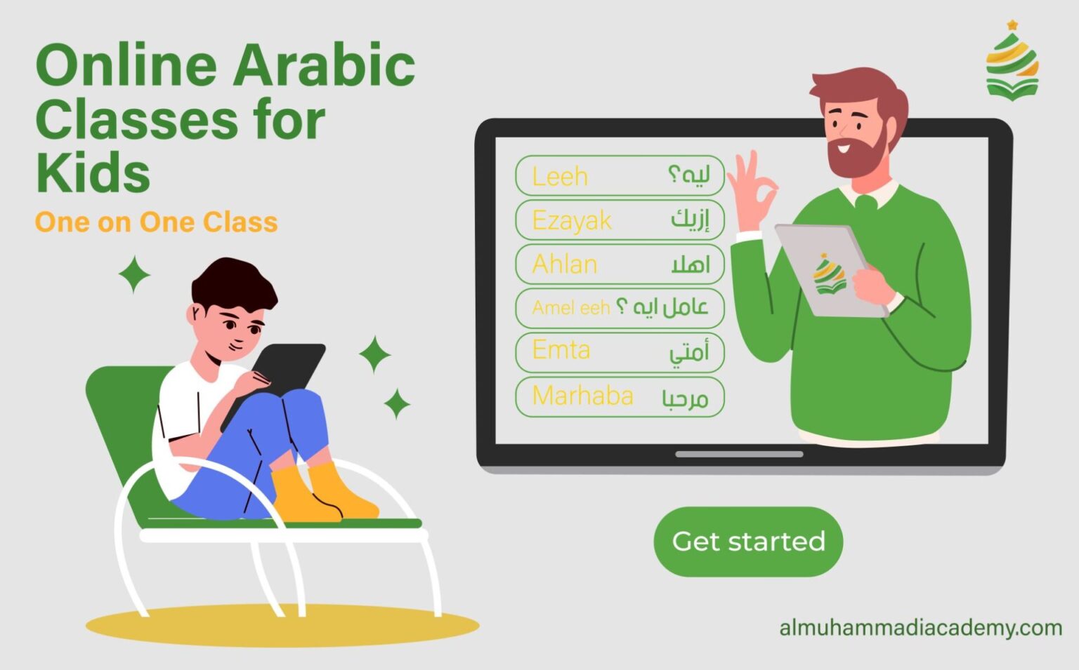 Learn Arabic Online Course For Kids | Free Trial Classes