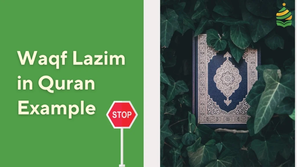 Waqf Lazim in Quran Examples
